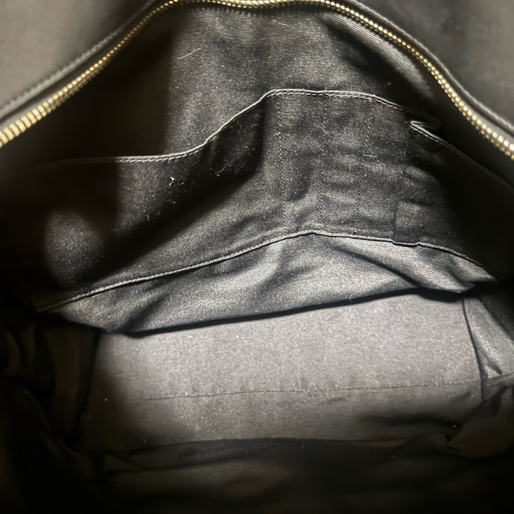 Coach Black Leather Tote Bag - Picture 7 of 11
